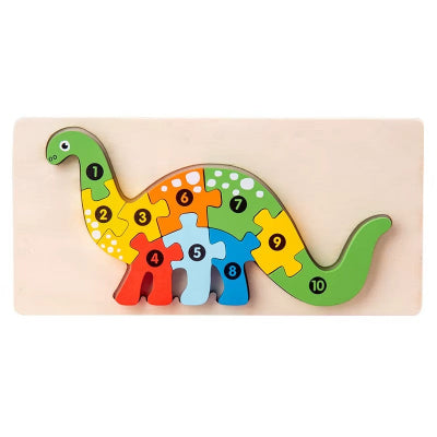 puzzle enfant dinosaure