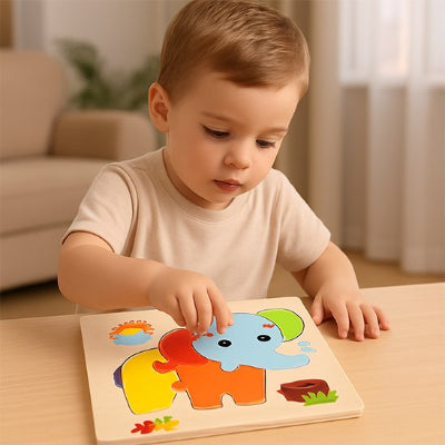 puzzles bois educatifs