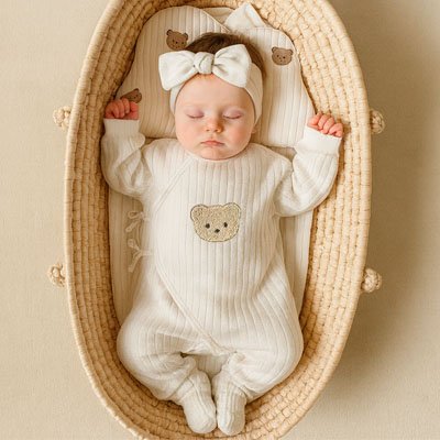 pyjama bebe couleur naturelle intemporelle