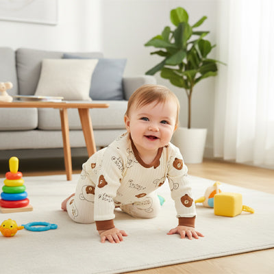 pyjama bebe motifs ludiques varies