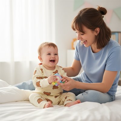 pyjama bebe pantalon a taille elastique