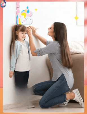 Règle de mesure murale taille enfant MESUREKIDS™ - bebemam.com