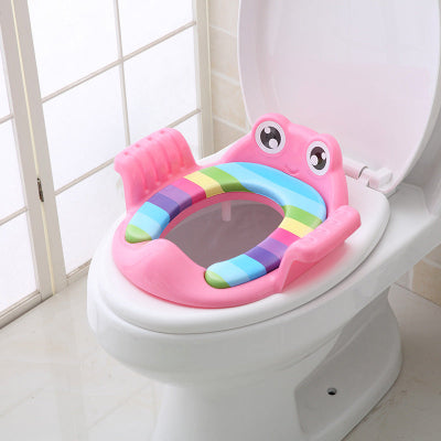 rehausseur toilette rose clair