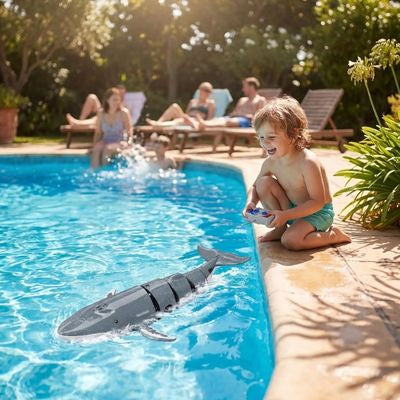 Requin télécommandé | Piscine enfant