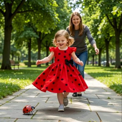 robe de princesse coccinelle douceur