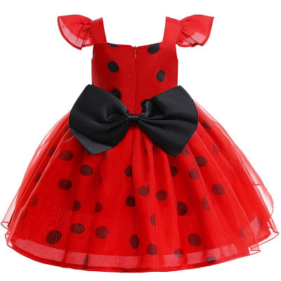 robe de princesse coccinelle festive