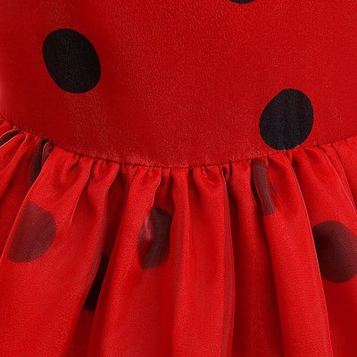 robe de princesse coccinelle tissu resistant