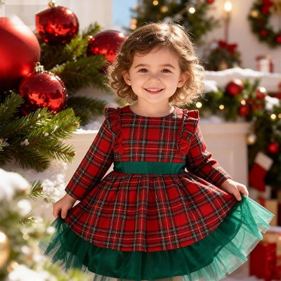 robe noel bebe fille qualite exceptionnelle 