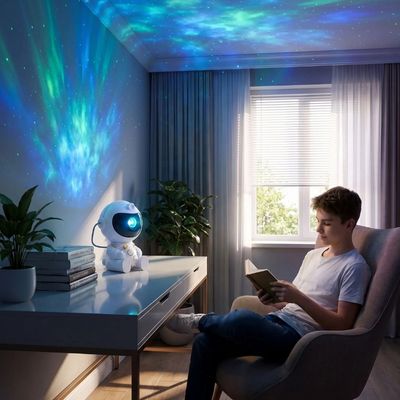 robot projecteur portable