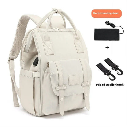 Sac à dos à langer avec port de chargement USB RETENA™ - bebemam.com