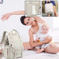 Sac à dos à langer avec port de chargement USB RETENA-enfant
