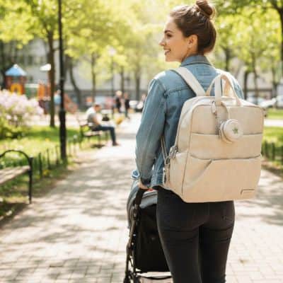 Sac à dos à langer | Convertible & grande capacité