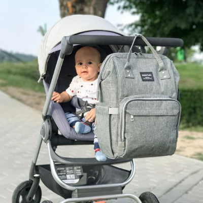 sac a dos a langer gris clair