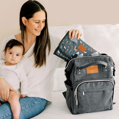 sac a dos a langer grise