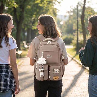 sac a dos college fille campus