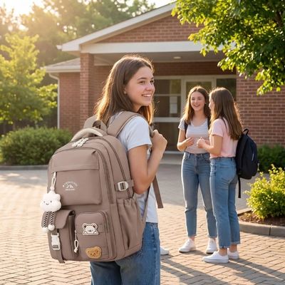 sac à dos collège fille | Style universitaire