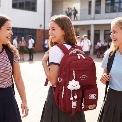 sac a dos fille adolescente style