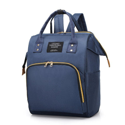 sac a langer bleu foncee