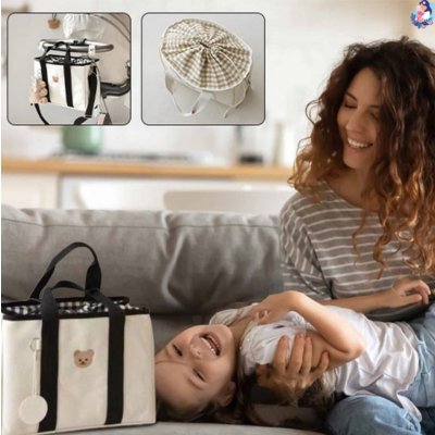Sac à Langer Compact et Stylé pour Mamans Actives OURSON™ - bebemam.com