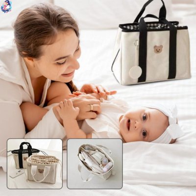 Sac à Langer Compact et Stylé pour Mamans Actives OURSON™ - bebemam.com