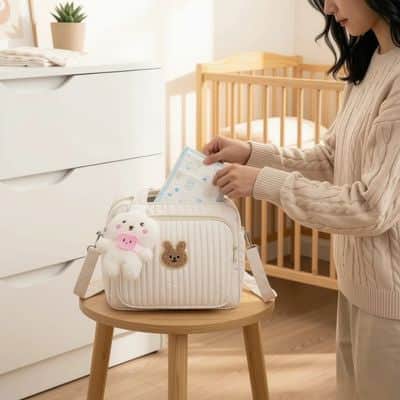 sac a langer compact illustre tendance