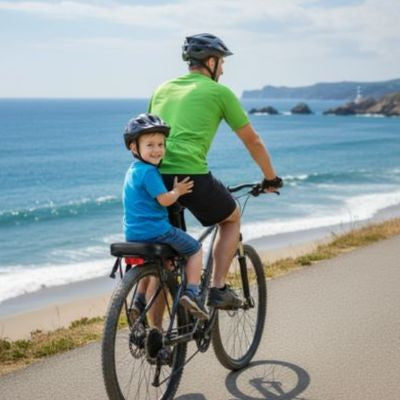 siege enfant velo structure avec poignee arriere integree