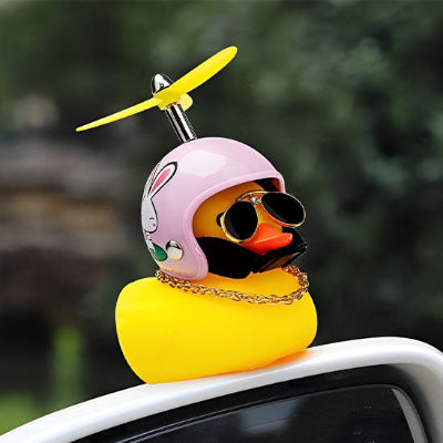 sonnette velo canard jaune