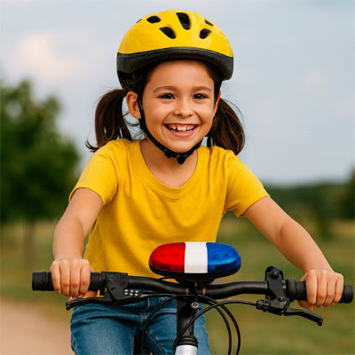 sonnette velo commande deportee