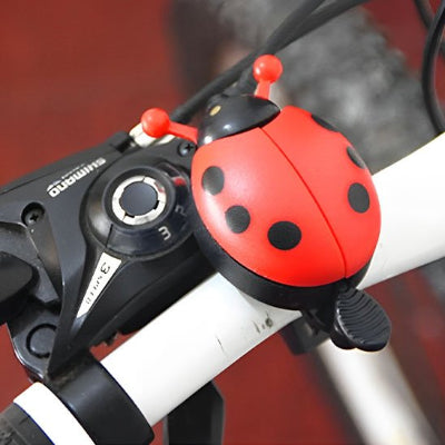 sonnette velo design ludique en forme de coccinelle