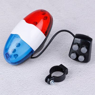 sonnette velo rouge et bleu