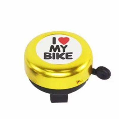 sonnettes velo jaunes