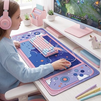 sous main bureau enfant scolaire