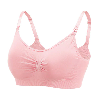soutien gorge allaitement roses