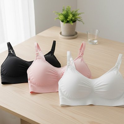soutien gorge allaitement tissu extensible doux