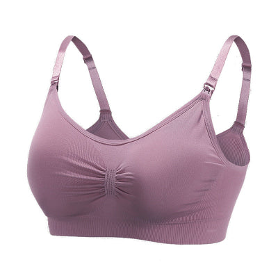 soutien gorge allaitement violet