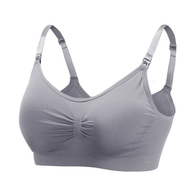 soutien gorge allaitements gris