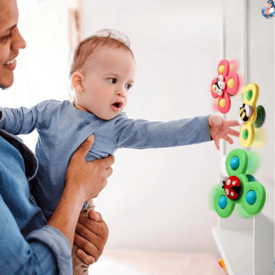 Spineur pour bébé RATTLE TOYS™ - bebemam.com