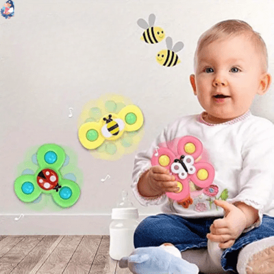 Spineur pour bébé RATTLE TOYS™ - bebemam.com
