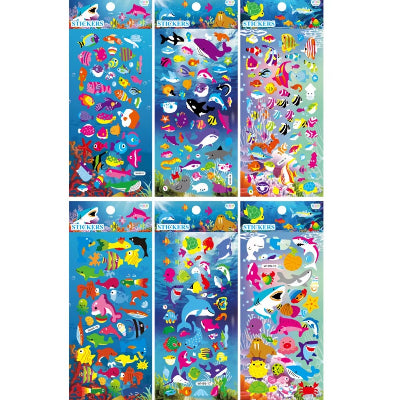 stickers autocollant animaux de la mer