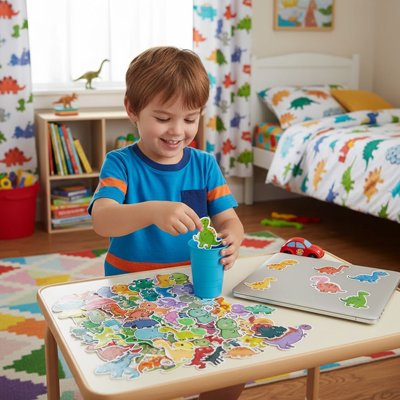 stickers autocollant developpement de la motricite fine