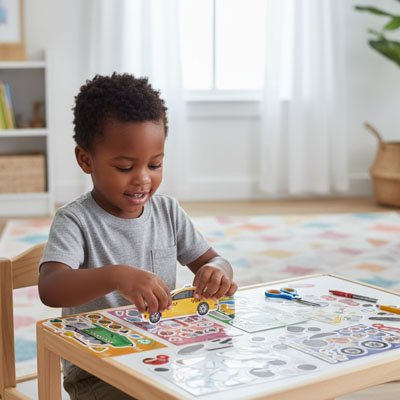 stickers autocollant developpement motricite fine