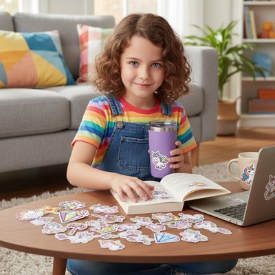 stickers autocollant reutilisable