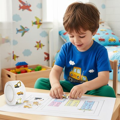 stickers autocollant thematique vehicules et transports