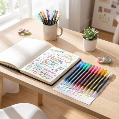 stylos a gel decoratifs