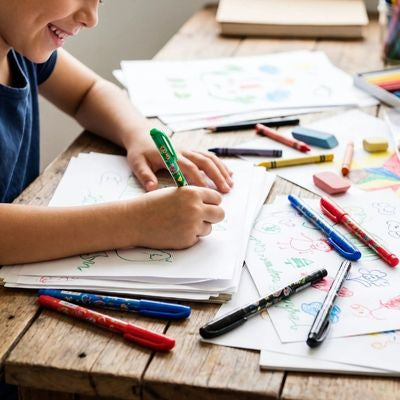 Stylos à gel effaçables | Multicolores Lot de 12