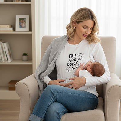 t shirt allaitement blanc