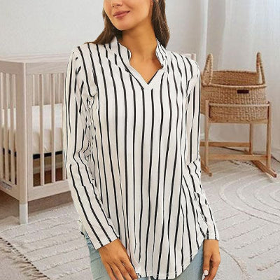 t shirt allaitement rayure