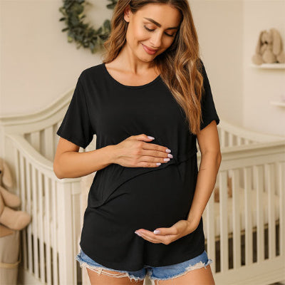 t shirt allaitements noir