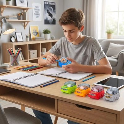 taille crayon voiture enfant