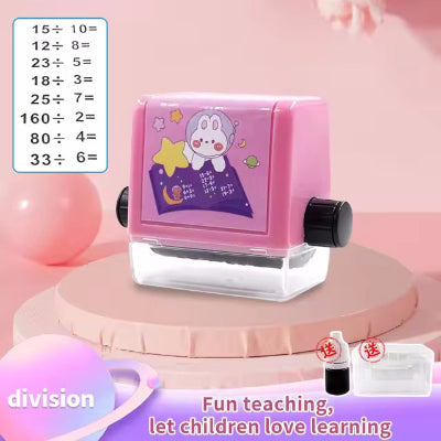 tampon a rouleau mathematique rollers division